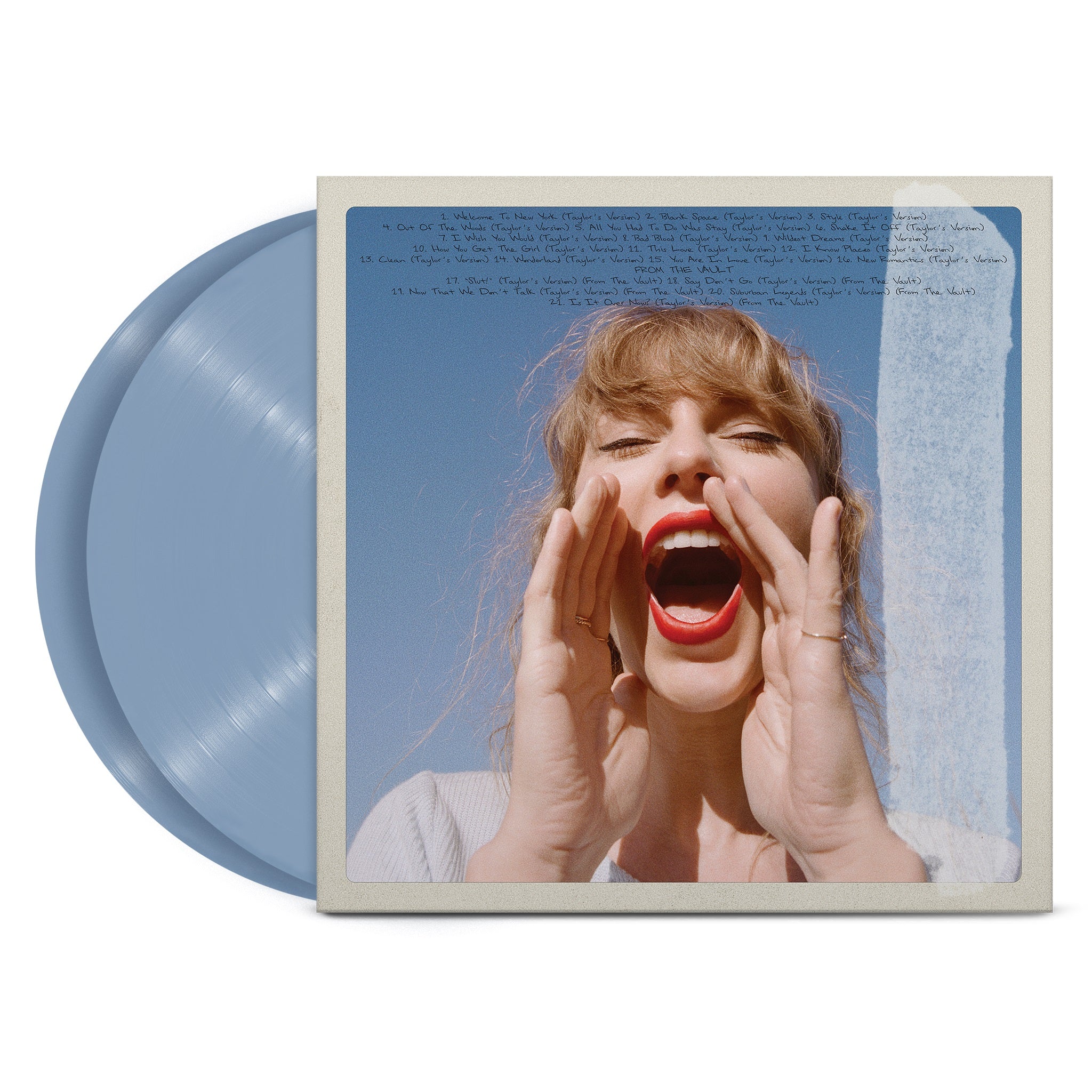Taylor Swift- 1989 (Taylor's Version) [2 LP] (Crystal Skies Blue Vinyl) (PREORDER)
