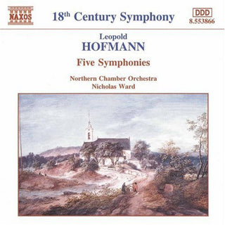 the album cover for Nicholas Ward - 5 Symphonies