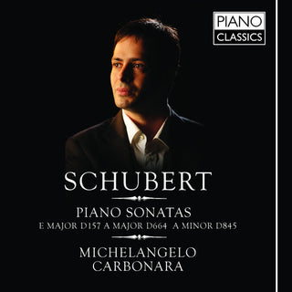 the album cover for Michelangelo Carbonara - Piano Sonatas 157