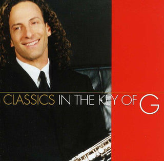 the album cover for Kenny G - Classics in the Key of G