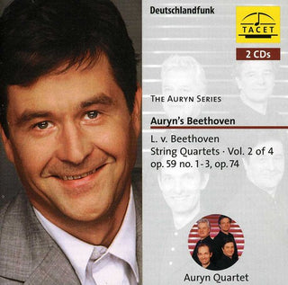 the album cover for Beethoven / Auryn Quartet - String Quartets 2