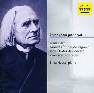 the album cover for Liszt / Haase - Etudes Pour Piano 8