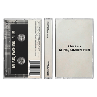 Charli xcx- Music, Fashion, Film (Clear Cassette) (PREORDER)