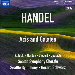 the album cover for Gerard Schwarz - Acis & Galatea