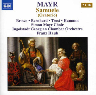 the album cover for Franz Hauk - Samuele (Oratorio)