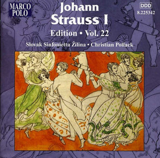 the album cover for Christian Pollack - Strauss Edition 22