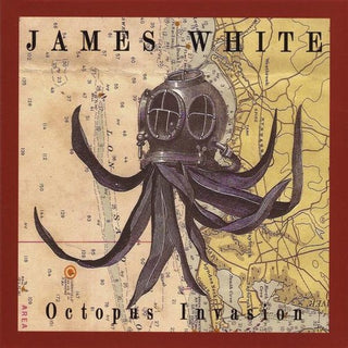 the album cover for James White - Octopus Invasion