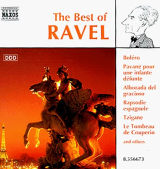 the album cover for Various Artists - Best of Ravel