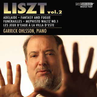 the album cover for Ohlsson - Franz Liszt 2