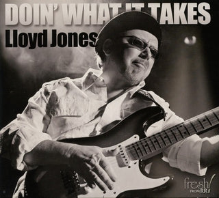 the album cover for Lloyd Jones - Doin What It Takes