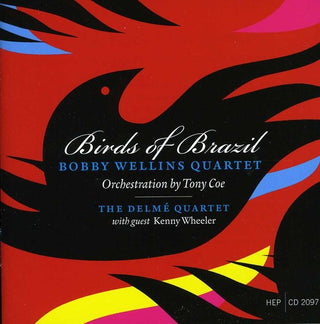 the album cover for Bobby Wellins - Birds of Brazil