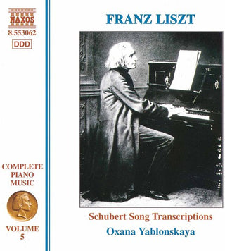 the album cover for Oxana Yablonskaya - Piano Music 5
