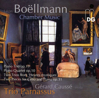 the album cover for Boellmann / Trio Parnassus / Causse - Piano Trio Op. 19 / Piano Quartet Op. 10