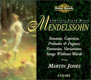 the album cover for Mendelssohn / Jones - Piano Music (complete)