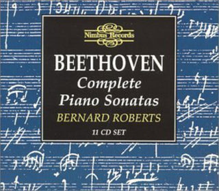 the album cover for Beethoven / Roberts - Piano Sonatas