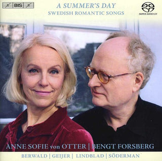 the album cover for Anne Sofie Von Otter - Summer's Day: Swedish Romantic Songs