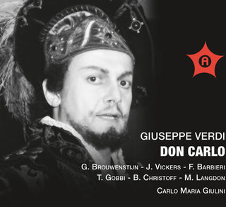 the album cover for Chorus Of The Royal Opera House, Covent Garden - Don Carlo