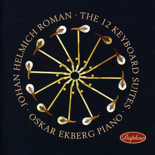 the album cover for Oskar Ekberg - 12 Keyboard Suites