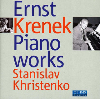 the album cover for Stanislav Khristenko - Krenek Piano Works