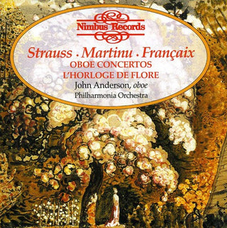 the album cover for Simon Wright - Oboe Concertos