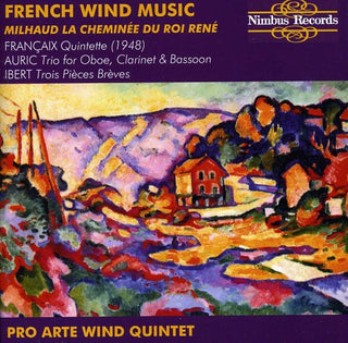 the album cover for Pro Arte Wind Quintet - French Wind Music