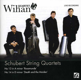 the album cover for Schubert / Wihan Quartet / Schulmeister / Kasprik - String Quartets 13 & 14