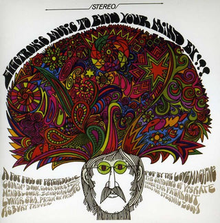 the album cover for Love Machine/Rajput & The Sepoy Mutiny - Electronic Music To Blow Your Mind By/Flower Power Sitar
