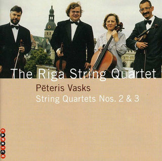the album cover for Riga String Quartet - String Quartets 2 & 3