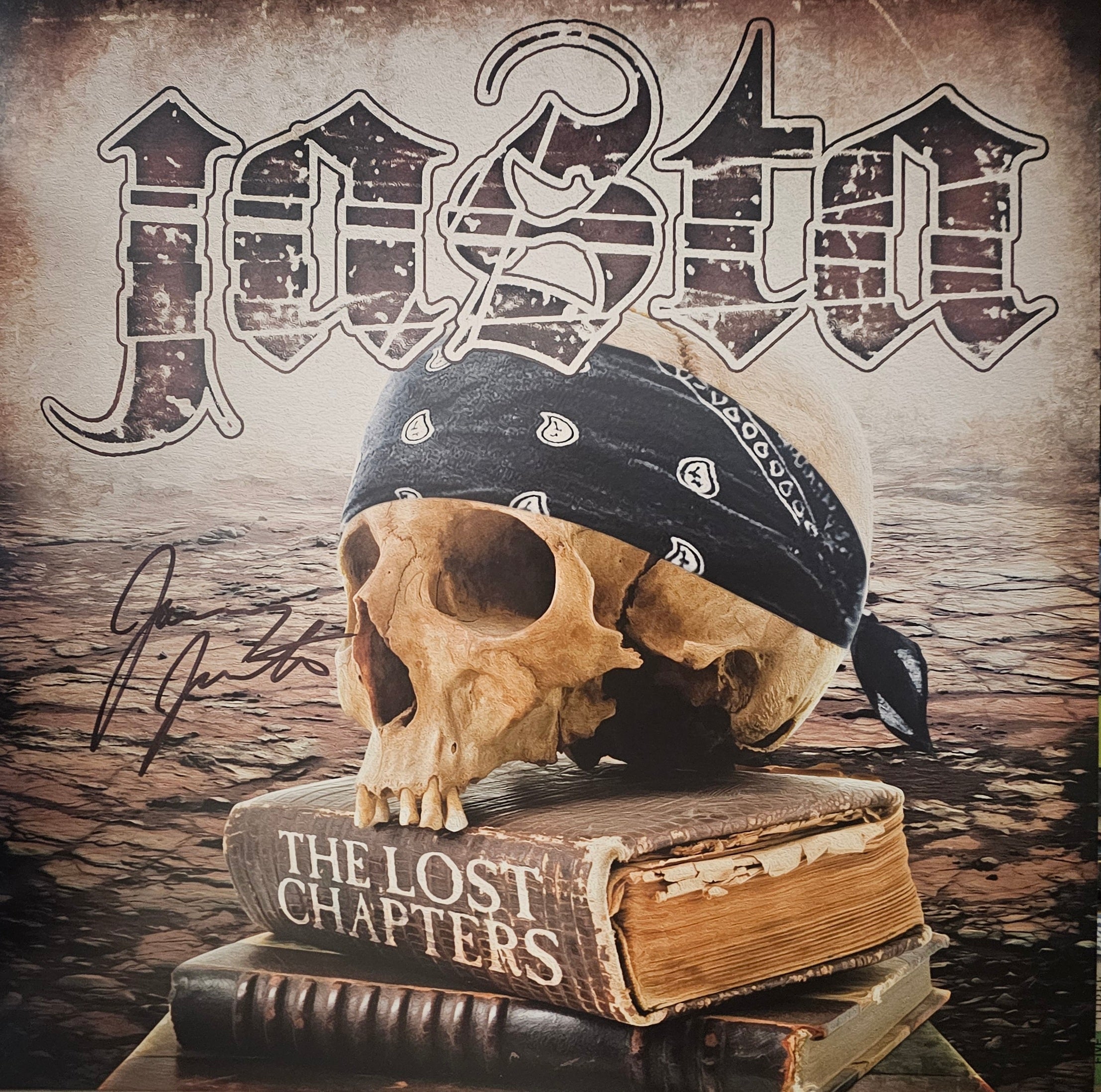 Jasta (Hatebreed)-The Lost Chapters (White)(Signed By Jamey Jasta)
