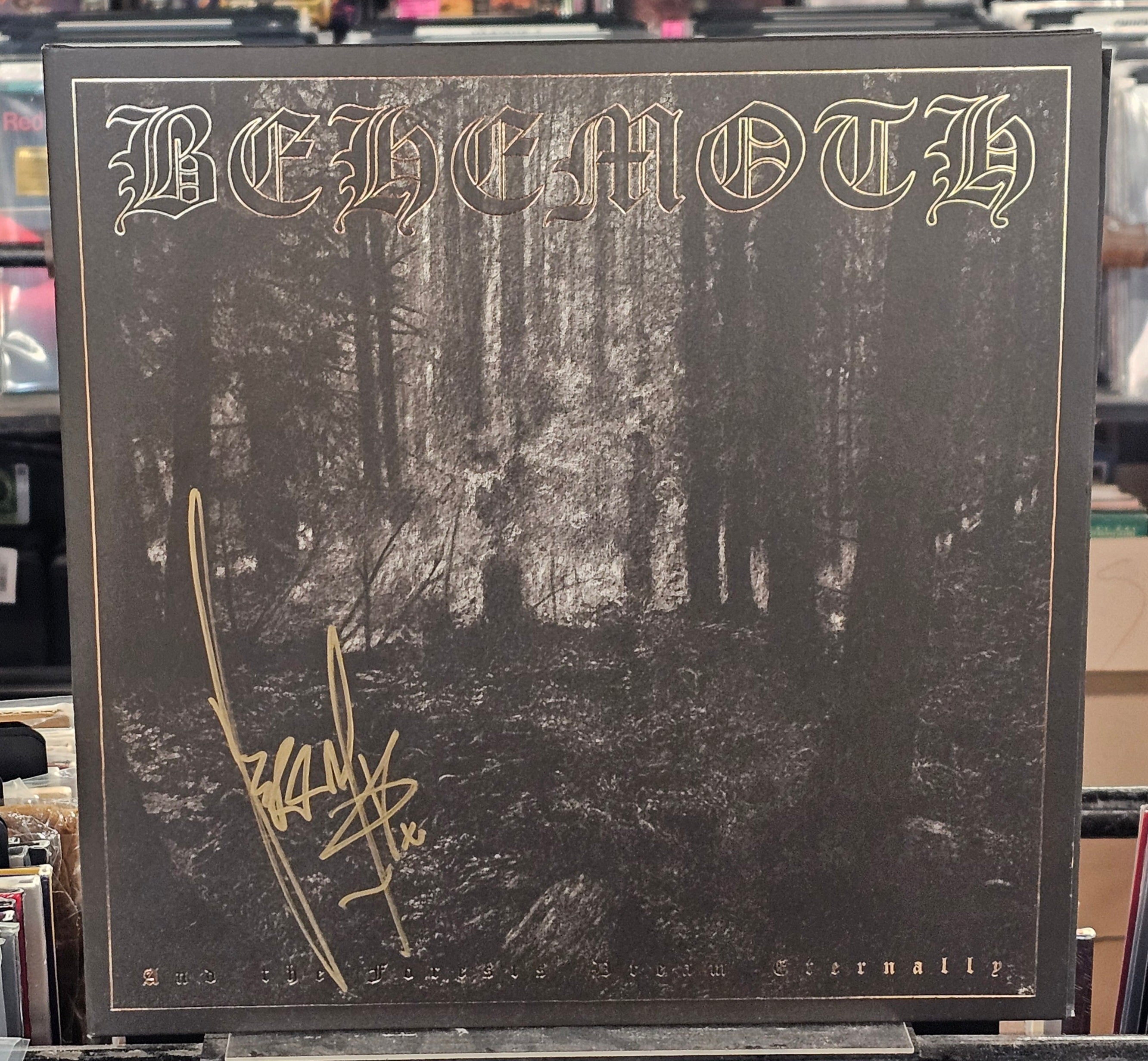 Behemoth- And The Forests Dream Eternally (White)(Signed)