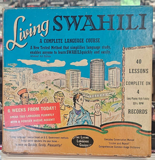Living Language Course: Living Swahili (4X 10”)