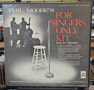 Phil Moore- Phil Moore's For Singers Only Kit, Vol. III: Cool Jazz 'N Rhythm