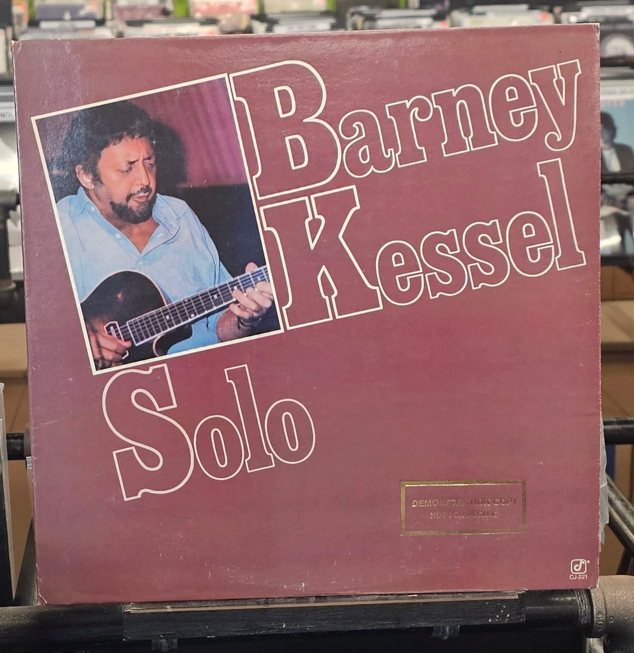 Barney Kessel- Solo (Promo Stamped)