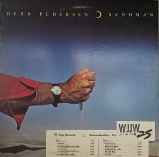 Herb Pedersen- Sand Man (Promo Sticker On Front)