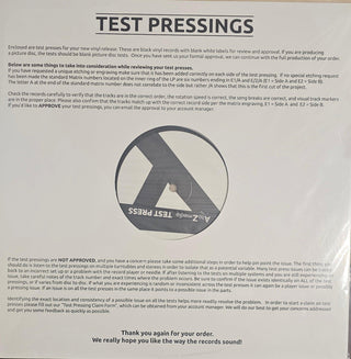 Den- Iron Desert (Test Pressing)