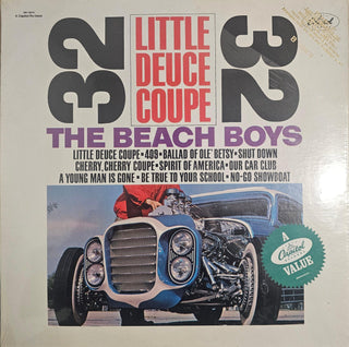 Beach Boys- Little Deuce Coupe (1980 Reissue)(Top Right Corner Unsealed & Promo Stamped)(Sealed)