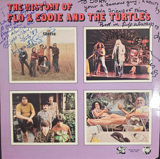 Flo & Eddie/ The Turtles- The History Of Flo & Eddie And The Turtles (Signed By Flo & Eddie To Producer John Boylan)