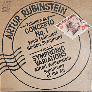 Tchaikovsky/ Franck- Concerto No. 1 / Symphonic Variations (Artur Rubinstein, Piano)