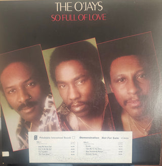 The O'Jays- So Full Of Love (White Label Promo)