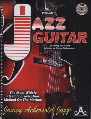 the album cover for Jamey Aebersold - Vol. 1 Jazz Guitar