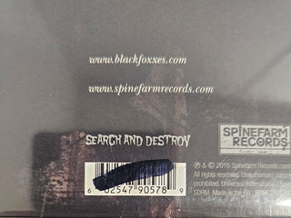 Black Foxxes- I'm Not Well (1xPink Marbled/1xBlue Marbled)(Line Through Barcode)