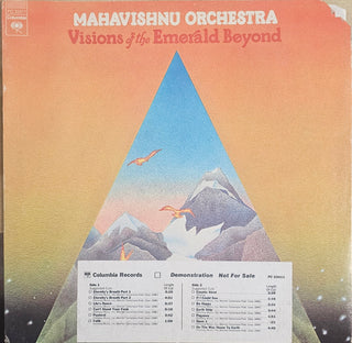 Mahavishnu Orchestra- Visions Of The Emerald Beyond (White Label Promo)(Top Right Corner Cut)