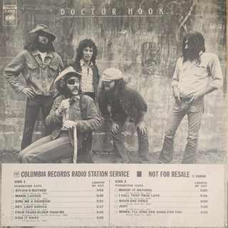 Doctor Hook & The Medicine Show- Dr. Hook (Top Seam Split, Promo Sticker On Front)