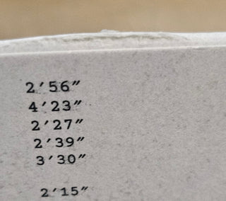 Velcros- Strange News From The Vault(Orange/Aqua Blue)(Top Seam Split)