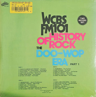 Various- WCBSFM 101: History Of Rock The Doo-Wop Era (Sealed) (Used Vinyl)