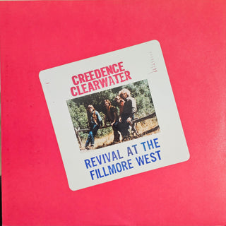 Creedence Clearwater Revival- Fillmore West (Unofficial)(Clear w/ Red Swirl Vinyl)