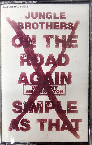 Jungle Brothers- On The Road Again/Simple As That (Cassingle)