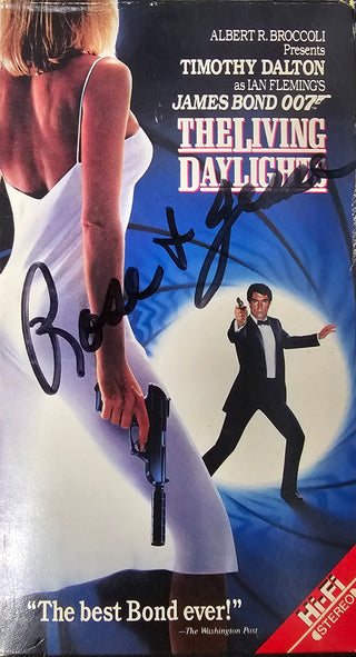 007 James Bond: The Living Daylights (Writing On Box)
