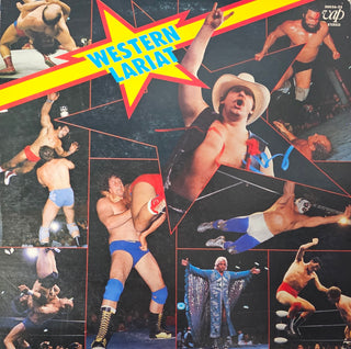 Wrestling Albums- Smokey/Shinji Ishihara/Pink Cloud: Western Lariat (1982 Japanese Press w/ Insert, No OBI) (Used Vinyl)