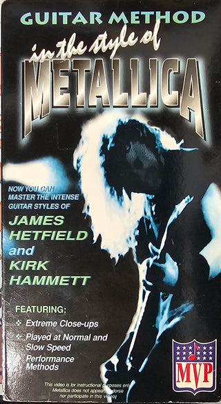 Metallica- Guitar Method In The Style Of Metallica
